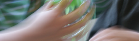 kids playing with slime, Jan 2011. Photo: Xanthe Hall