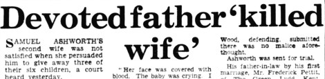 Headline, Daily Herald, 17 Nov 1960