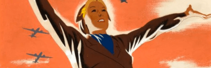 Ministry of Information propaganda poster “Women of Britain come into the factories”, 1941. Design: Philip Zec